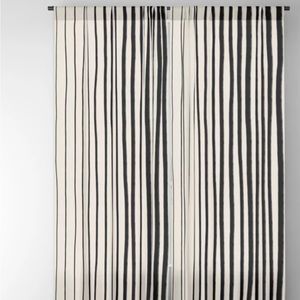 Society6 stripe blackout curtains